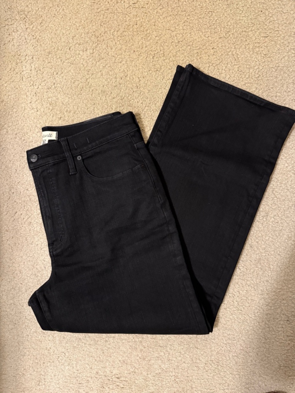 MADEWELL wide leg Denim Jeans